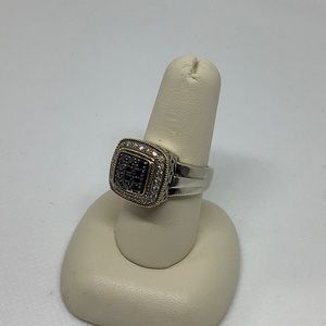 EFFY BALLISIMA sterling silver/18k ring 7